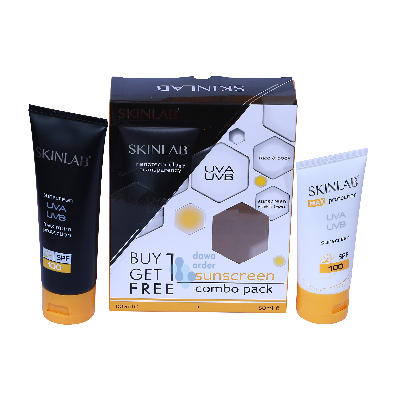 Skinlab Oily+All Skin Type Sunscreen Combo Pack 1+1 Free