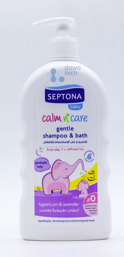 Septona Baby Shampoo & Bath Hypericum & Lavender 500Ml
