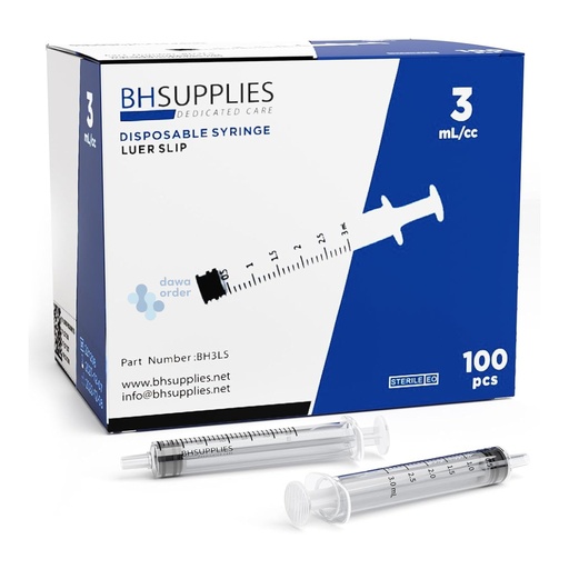 Sterile Syringe 3Ml
