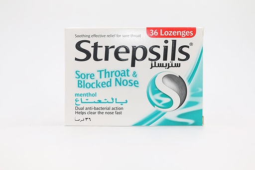 Strepsils Menthol 36 Lozenges