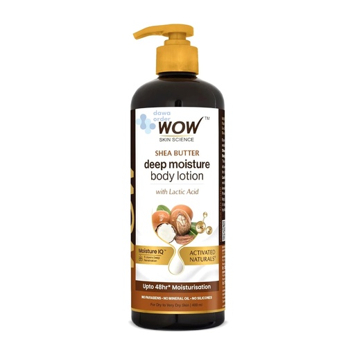 Wow Shea Butter &Cocoa Butter Bpdy Lotion 400Ml