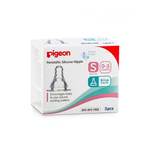 Pigeon S 0-3 Nipple
