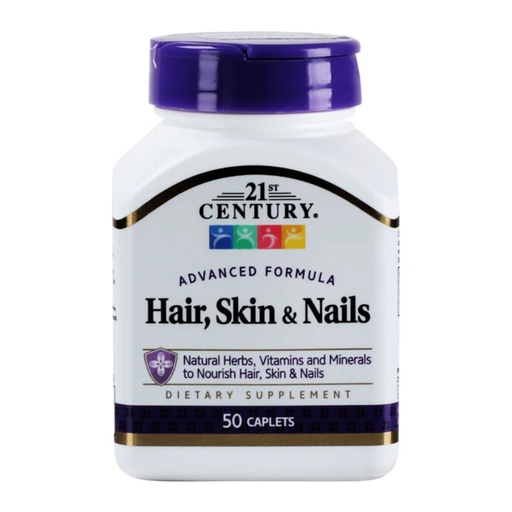 21 Century Hair & Skin & Nails 50 Cap