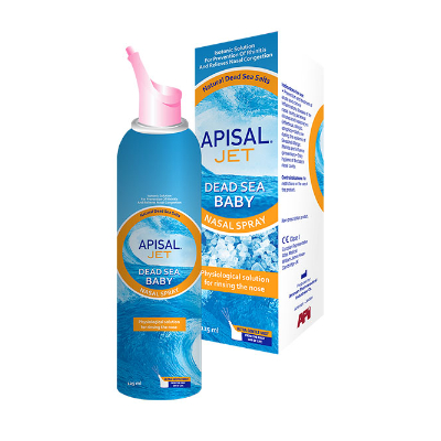 Apisal Nasal Jet Baby Dead Sea Spray 125Ml