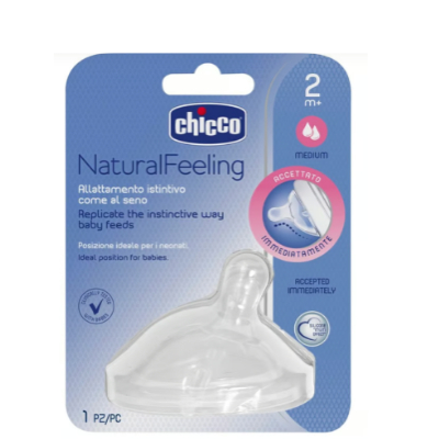 Chicco Natural Feeling Nipple (2 M+)