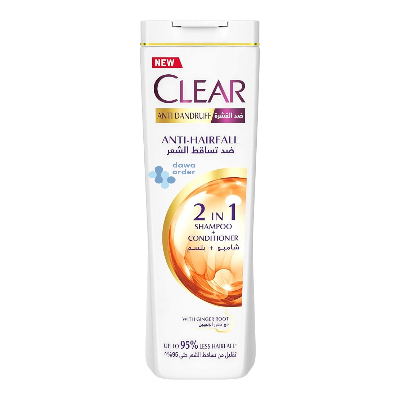 Clear Women Anti-Hairfall Ginger Extract Shampoo (360 Ml)