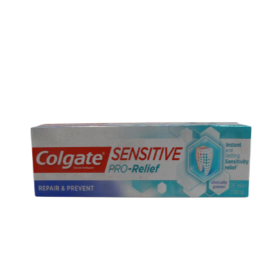 COLGATE SENSITIVE PRO-RELIFE REPAIR & PREVENT TOOTHPASTE (75 ML)