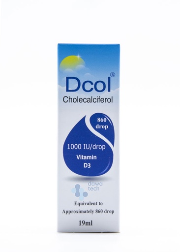 DCOL DROPS (1000 IU) (19 ml)