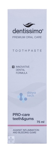 DENTISSIMO PRO-CARE TEETH & GUMS TOOTHPASTE (75 ml)