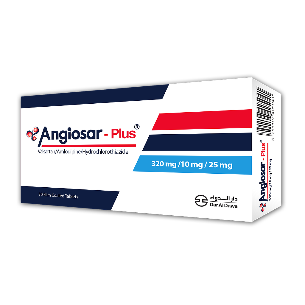 Angiosar plus 320/10/25 Film coated tablet