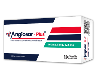 Angiosar plus 160/5/12.5 Film coated tablet